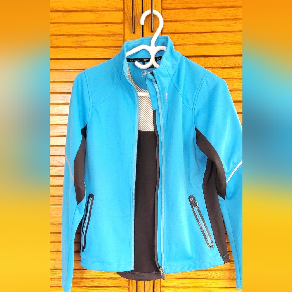 SUGOI Blue and Navy Women's Softshell Jacket